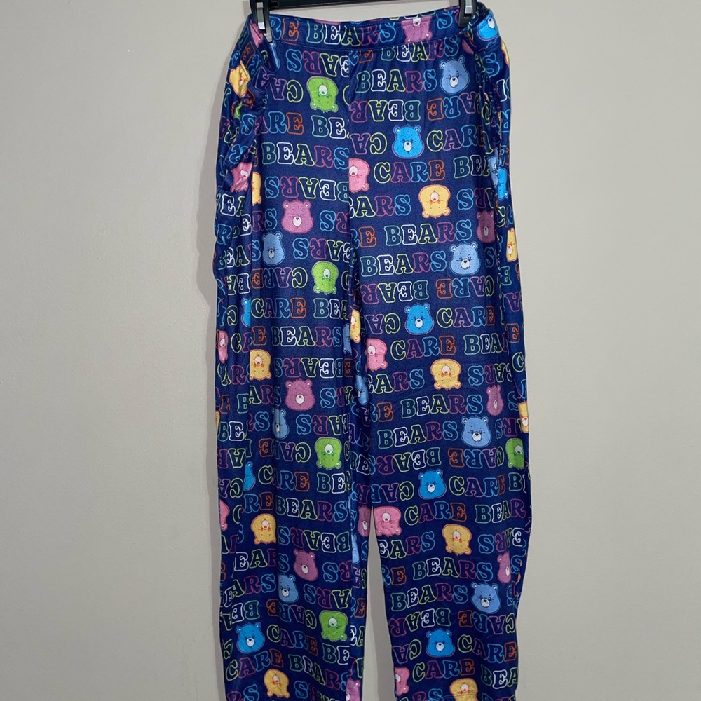 Women’s Navy Care Bears Fleece Pajama Pants